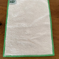Roastbears Barista Tuch 25x25 in weiß aus 100% Bambus-Viskose